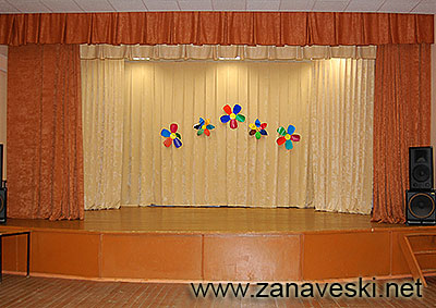 Одежда сцены, занавес театральный